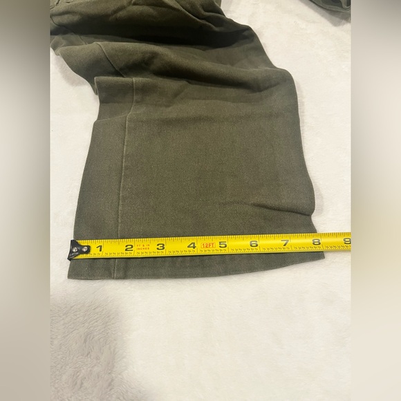 DOUBLJU Olive Green High Waisted Cargo Pants - Size XS - Picture 7 of 10